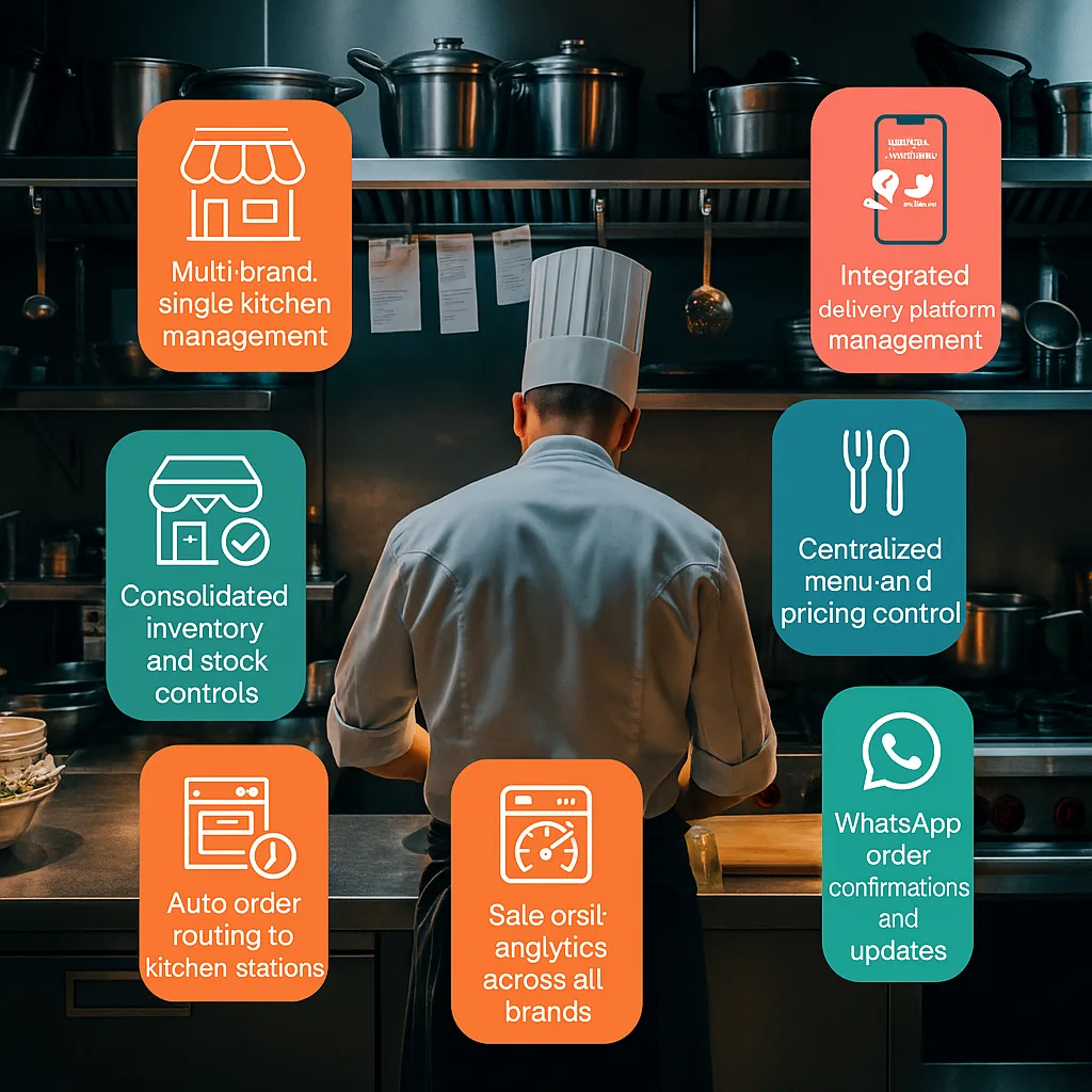 BrixPOS cloud kitchen POS Dubai